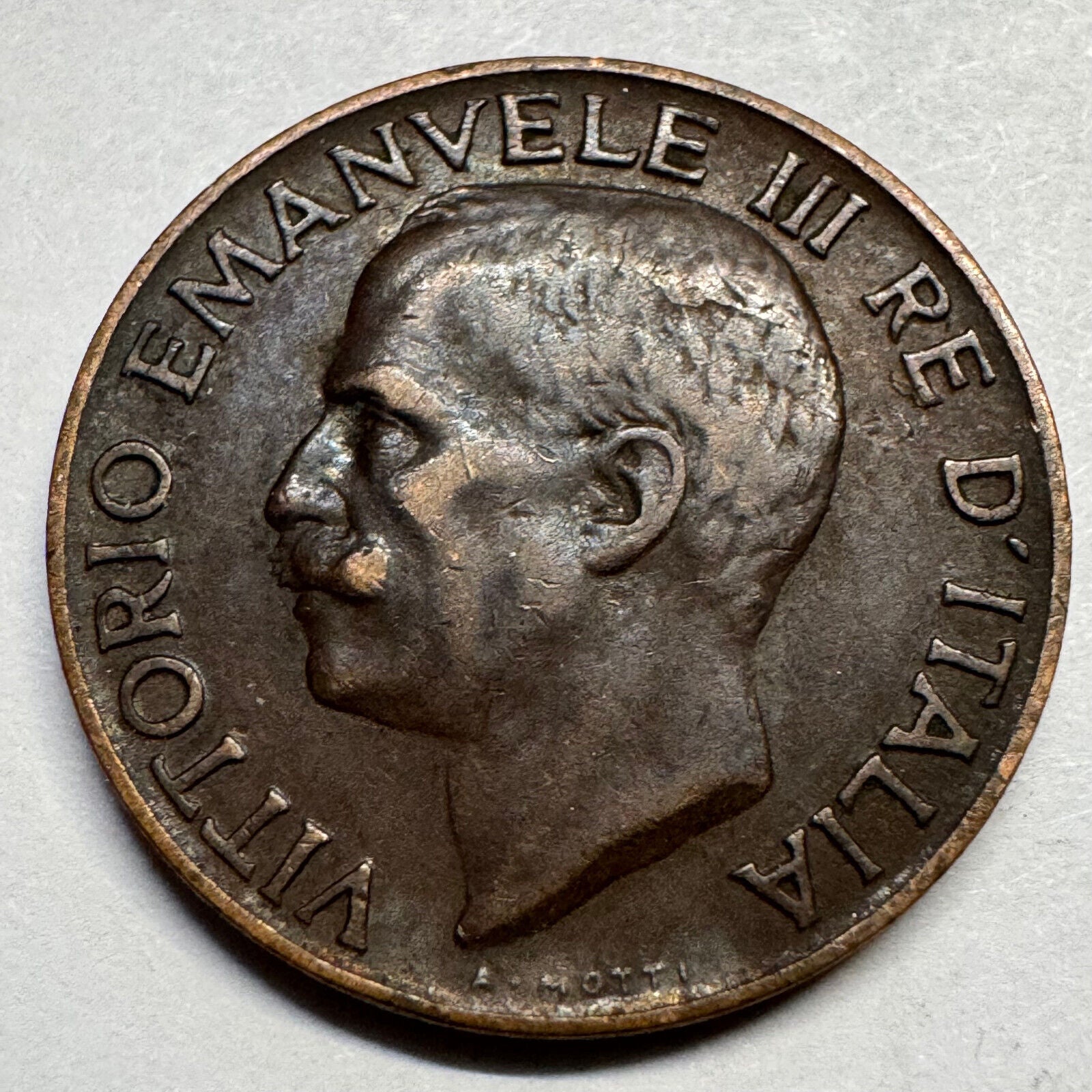 1931 Italy 5 Centesimi - Beautiful Coin - #A-085