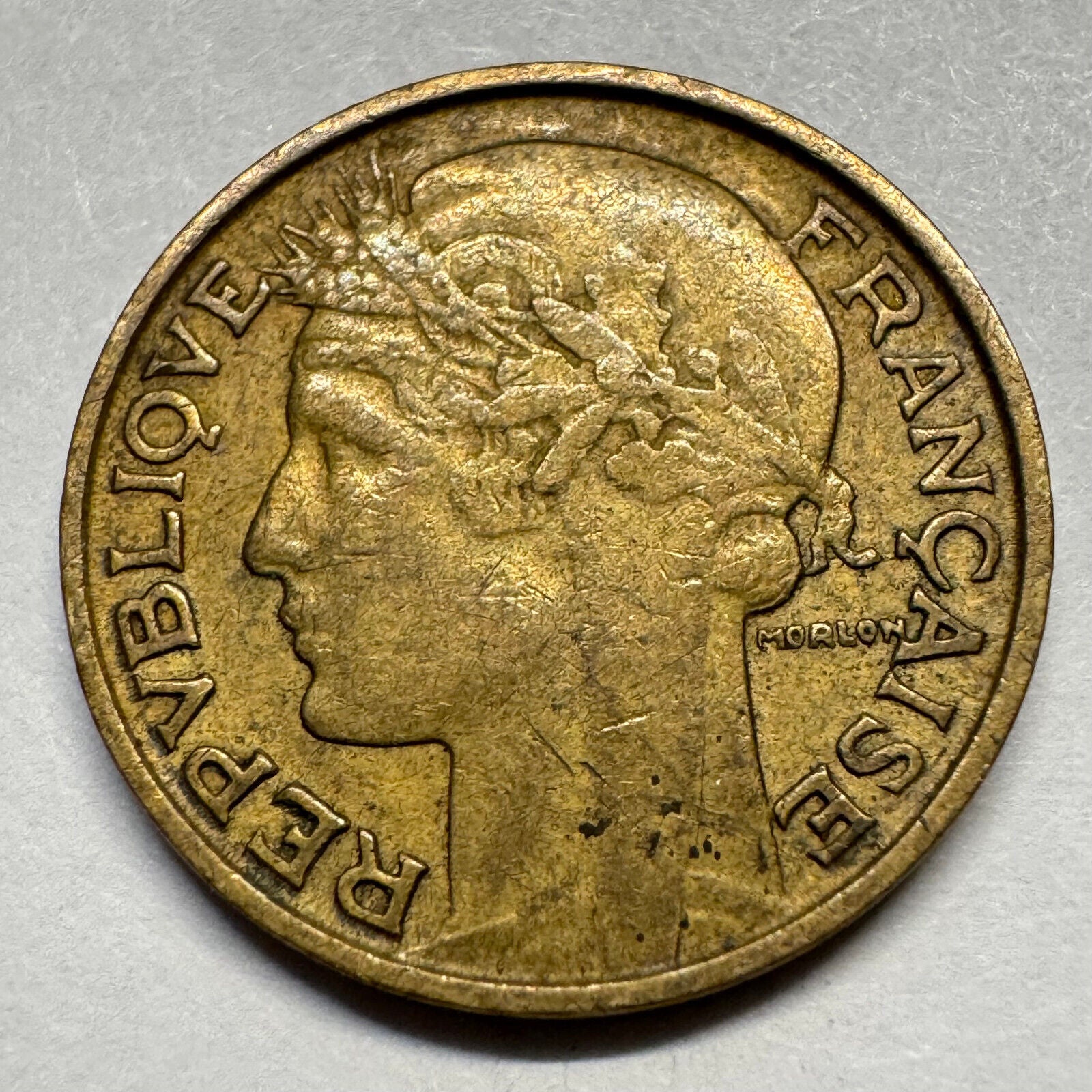 1932 France 50 Centimes - Beautiful Coin - #A-078