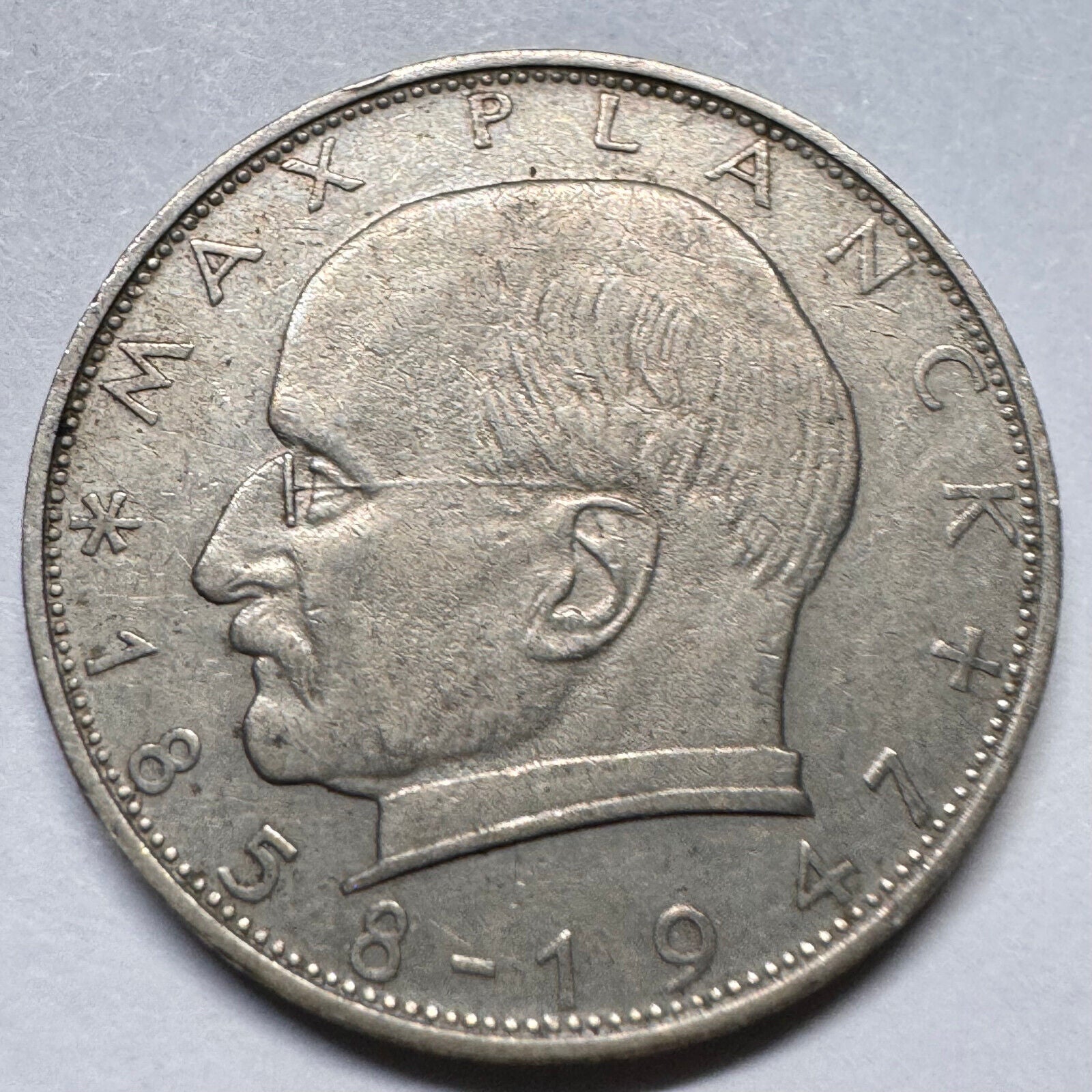 1958 Switzerland 2 Mark - F - Beautiful Coin - #A-043