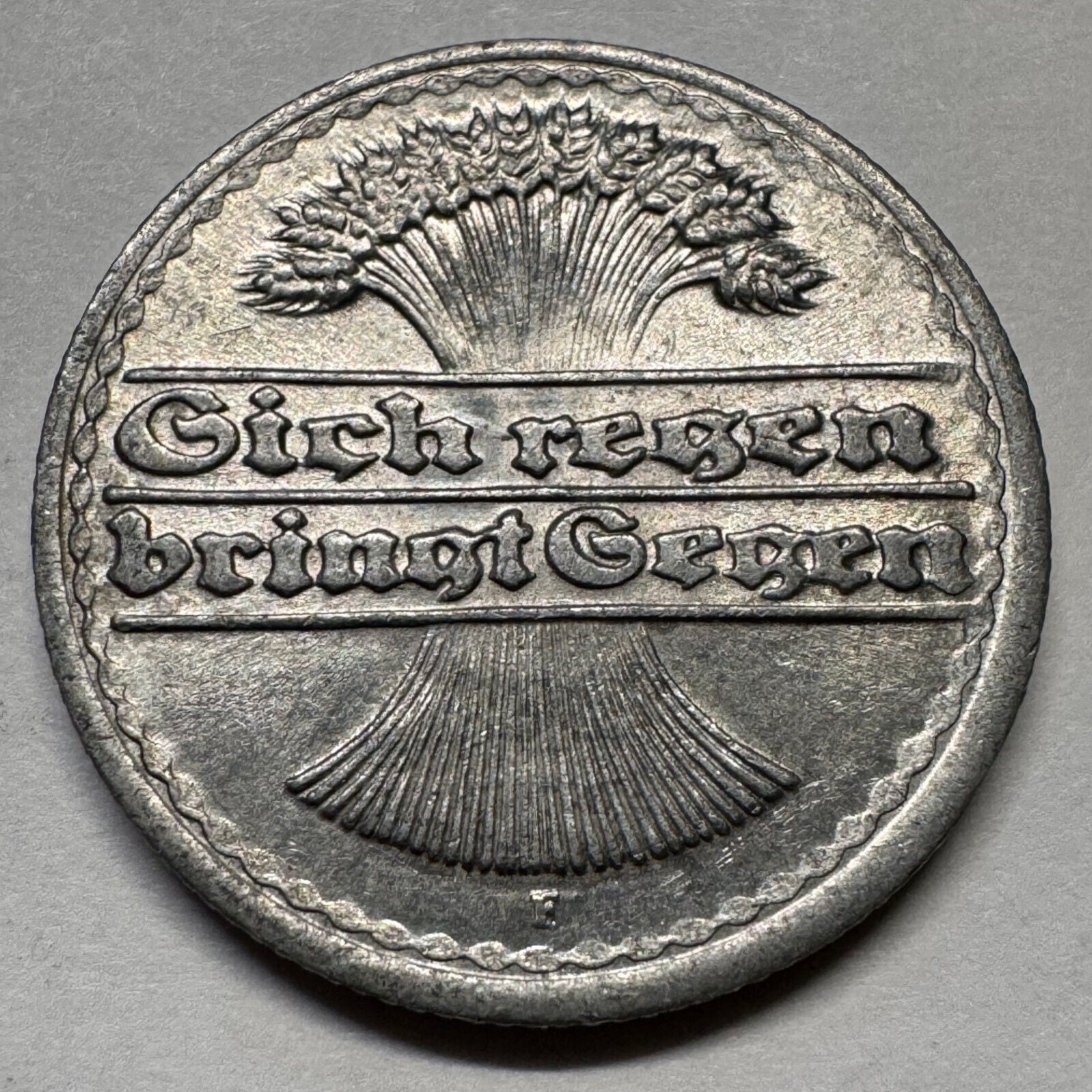 1920 Germany 50 Pfennig - Beautiful Coin - #A-084