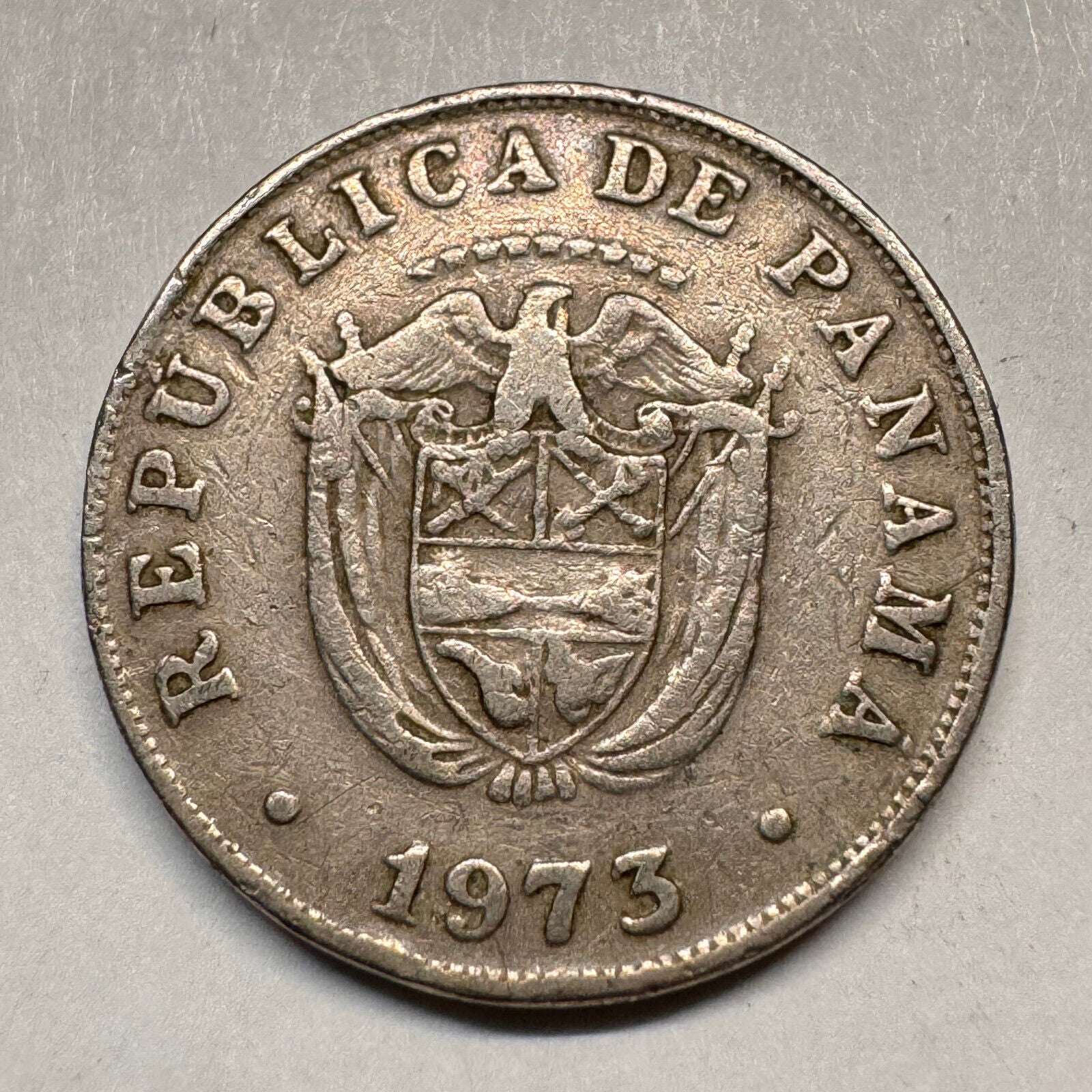1973 Panama 5 Centesimos - Beautiful Coin - #A-016