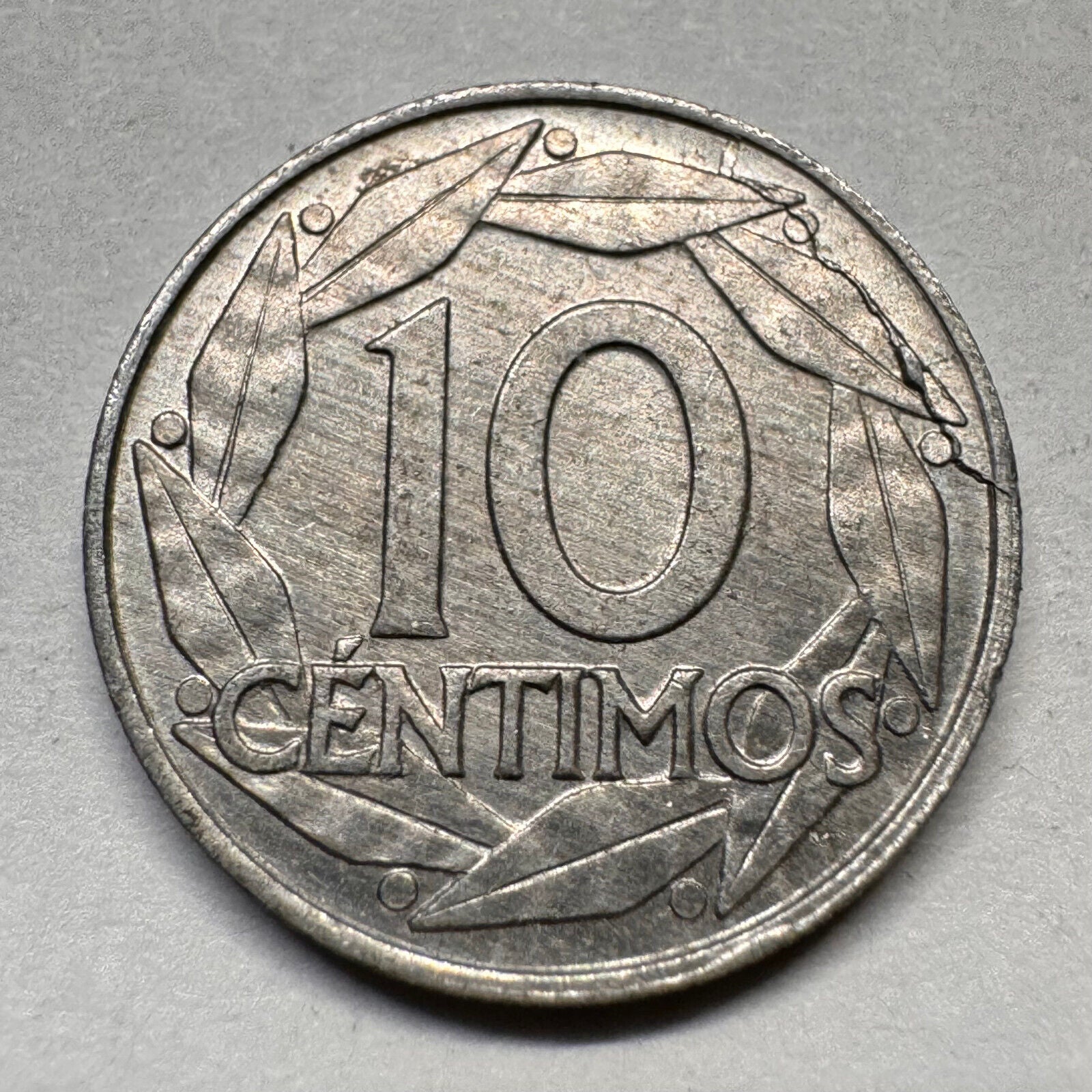 1959 Spain 10 Centimos - Beautiful Coin - #A-056
