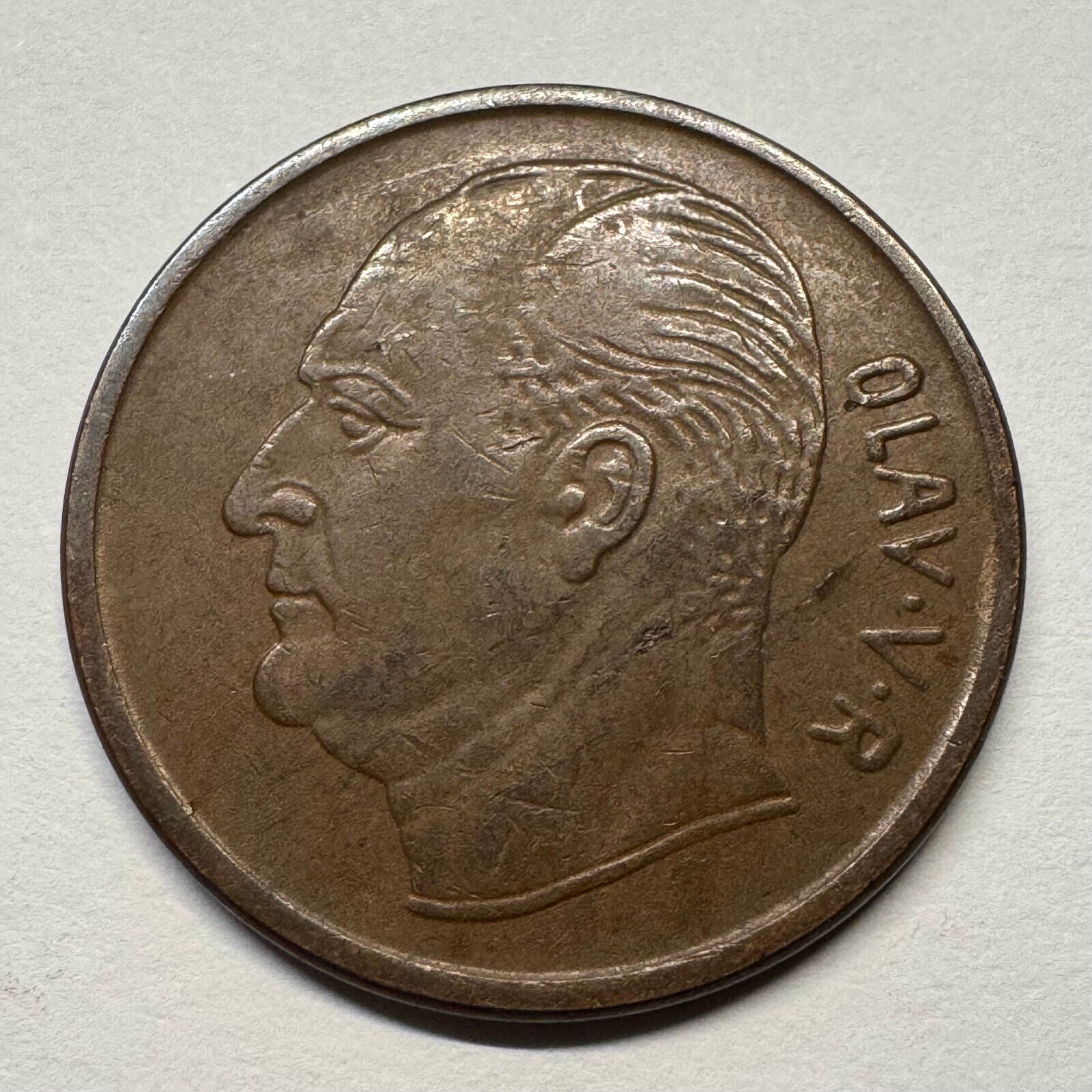 1964 Norway 5 Ore - Beautiful Coin - #B-058