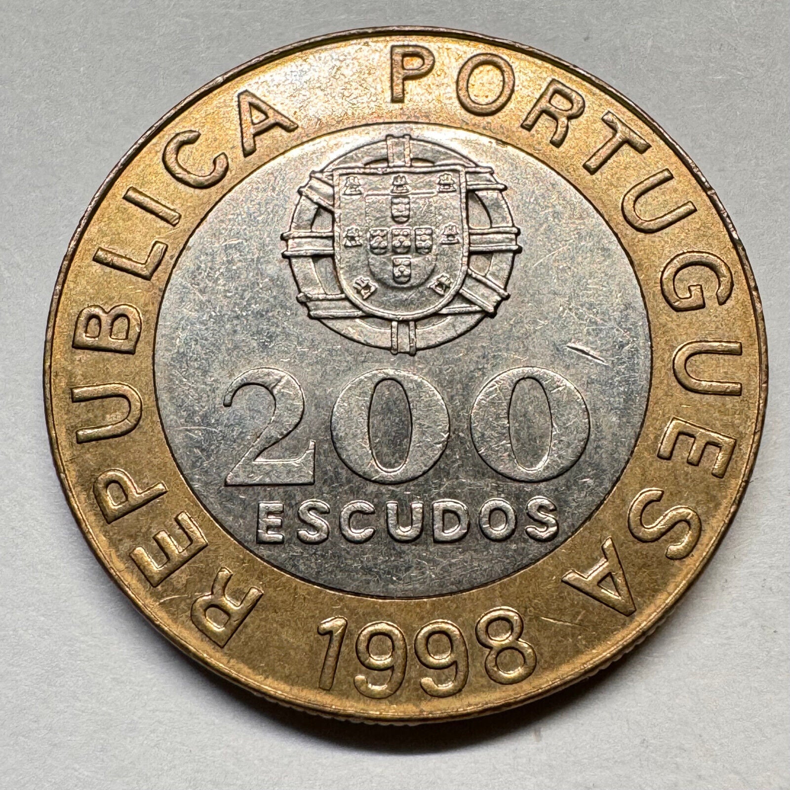 1998 Portugal 200 Escudos - Beautiful Coin - #A-019