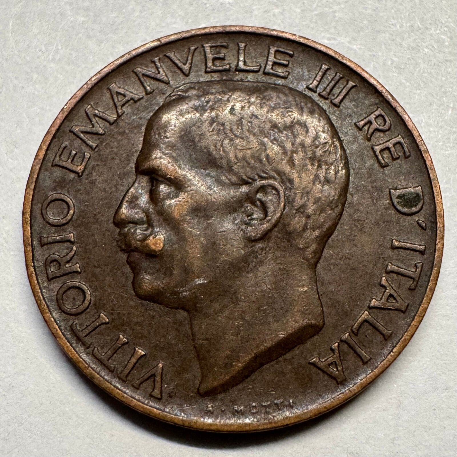 1934 Italy 5 Centesimi - Beautiful Coin - #A-088