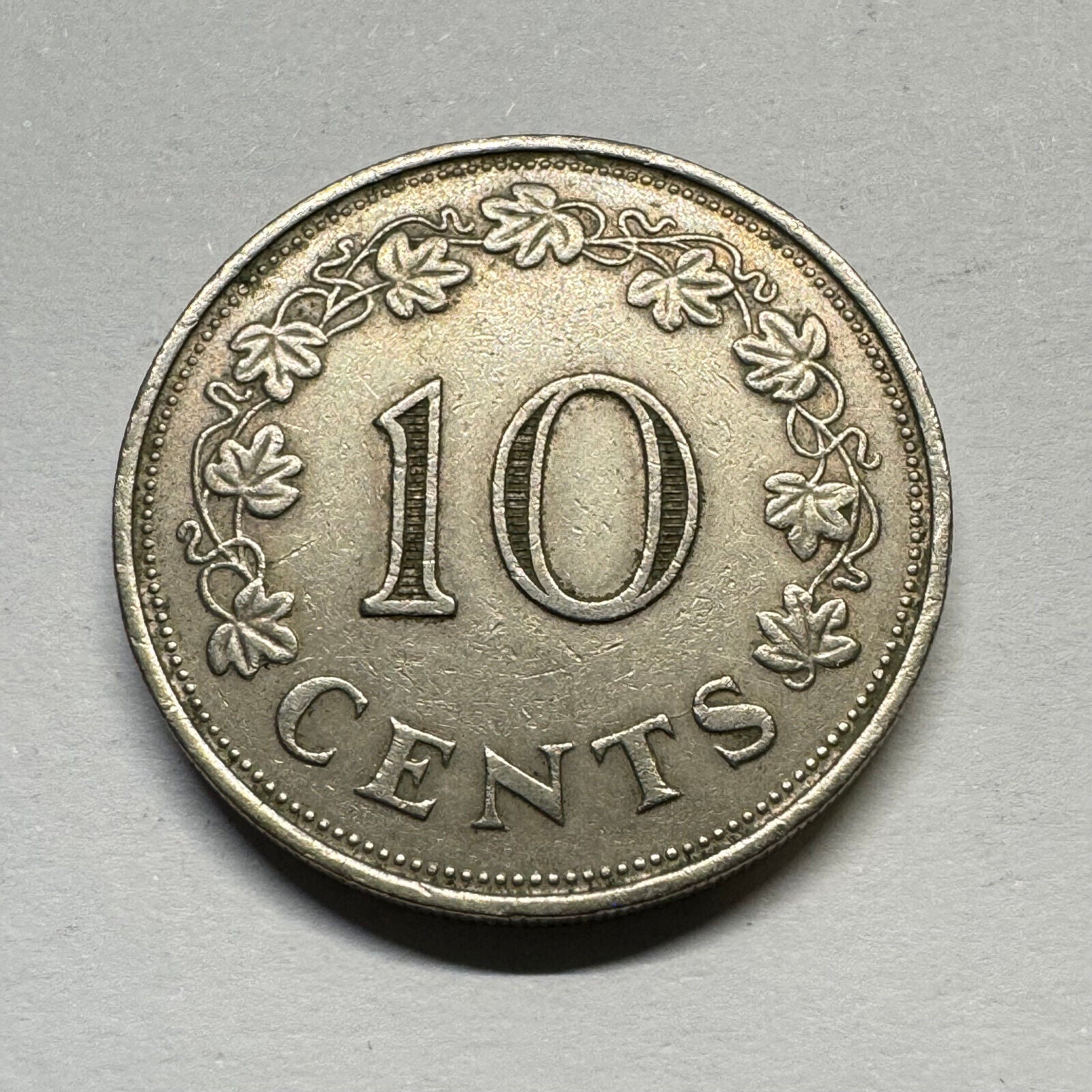 Malta 1972 10 Cents - Beautiful Coin - #A-003