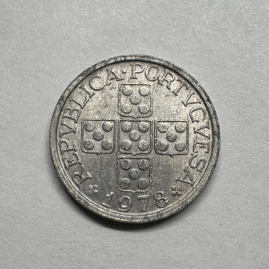 1978 Portugal 10 Centavos - Beautiful Coin - #B-011