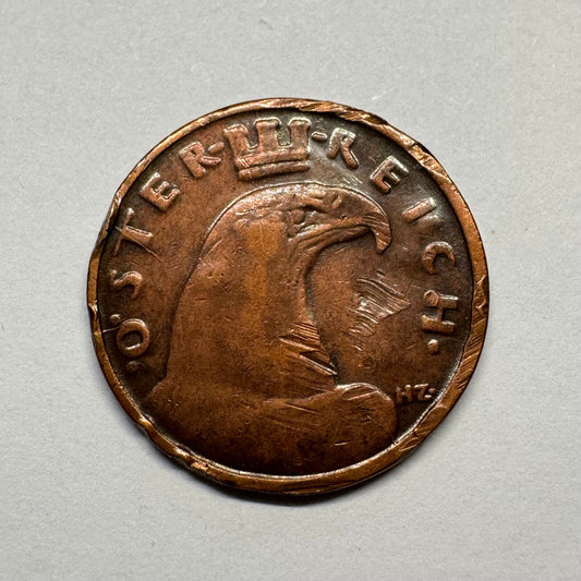 1925 Austria 1 Groschen - Beautiful Coin - #B-048