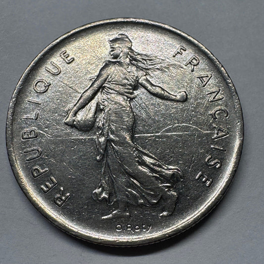 1970 France 5 Francs - Beautiful Coin - #B-037