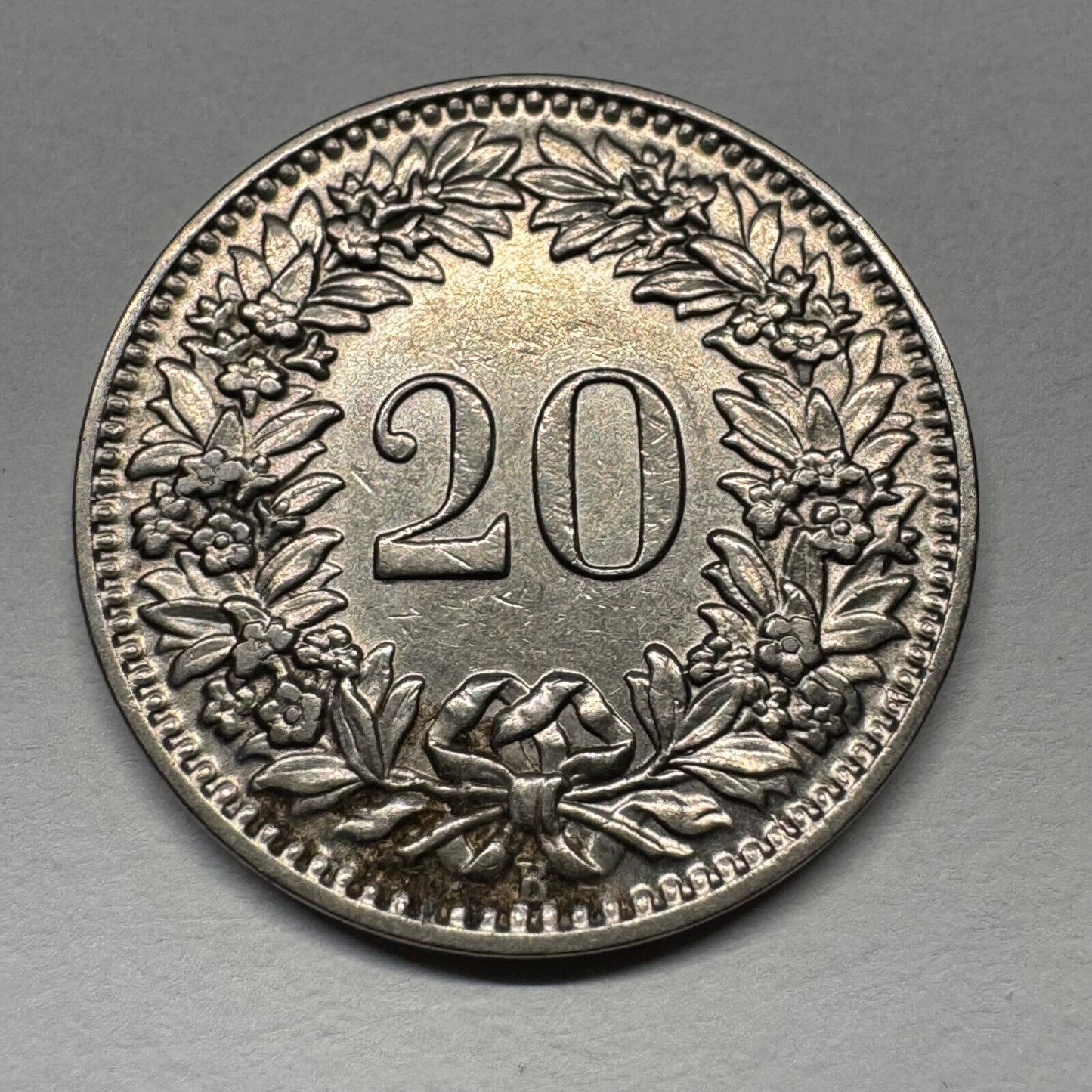 1926 Switzerland 20 Rappen - Beautiful Coin - Lot #B-044