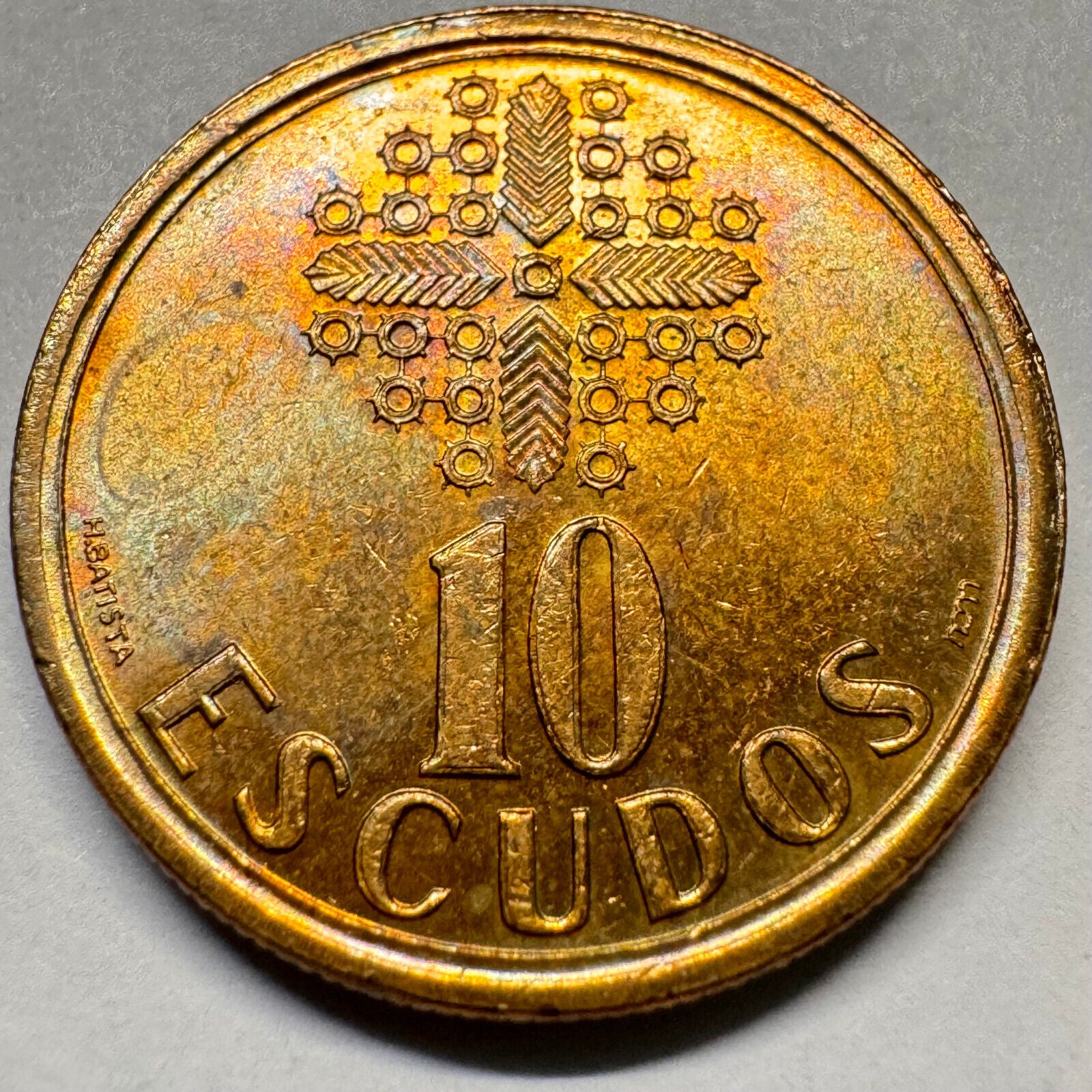 1999 Portugal 10 Escudos - Beautiful Coin - #A-024