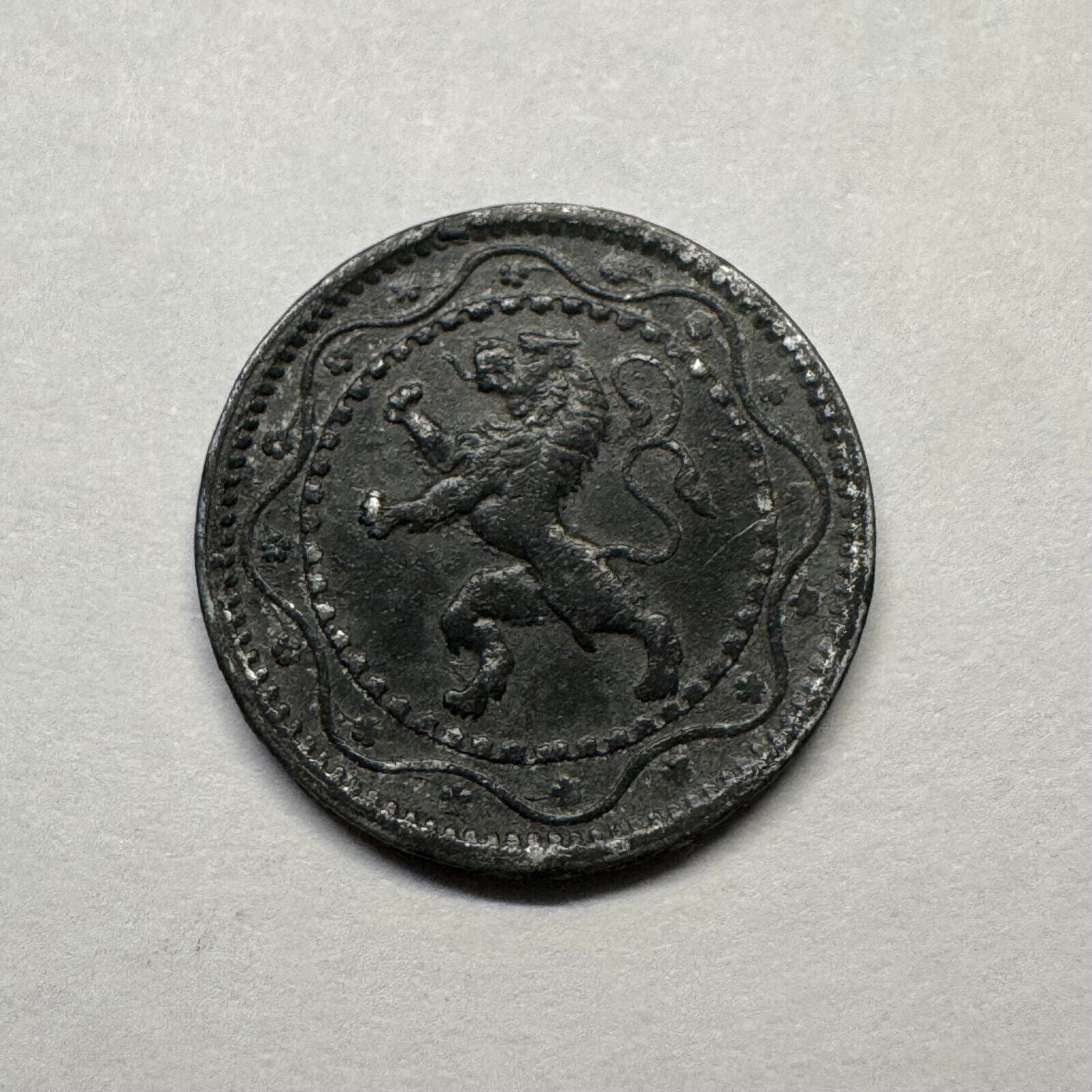 1916 Belgium 5 Centimes - Beautiful Coin - #B-023