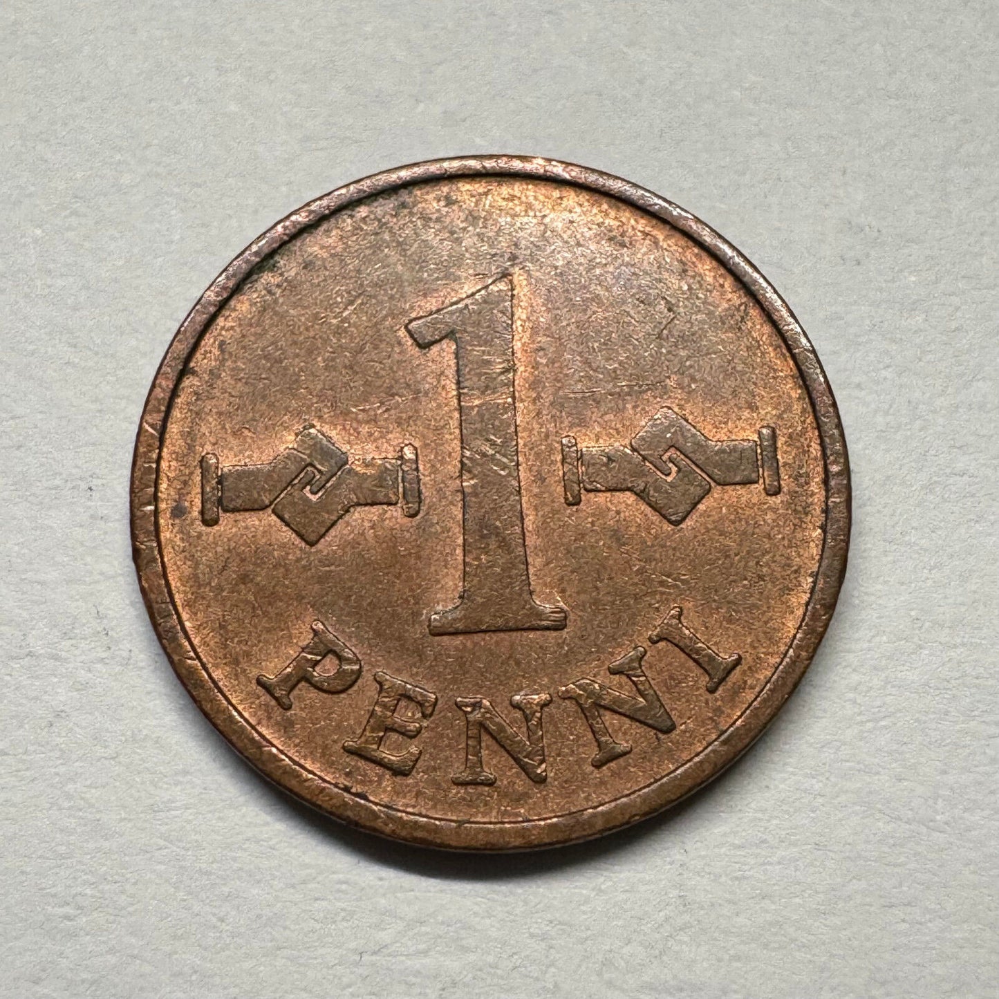 1963 Finland 1 Penni - Beautiful Coin - #B-054
