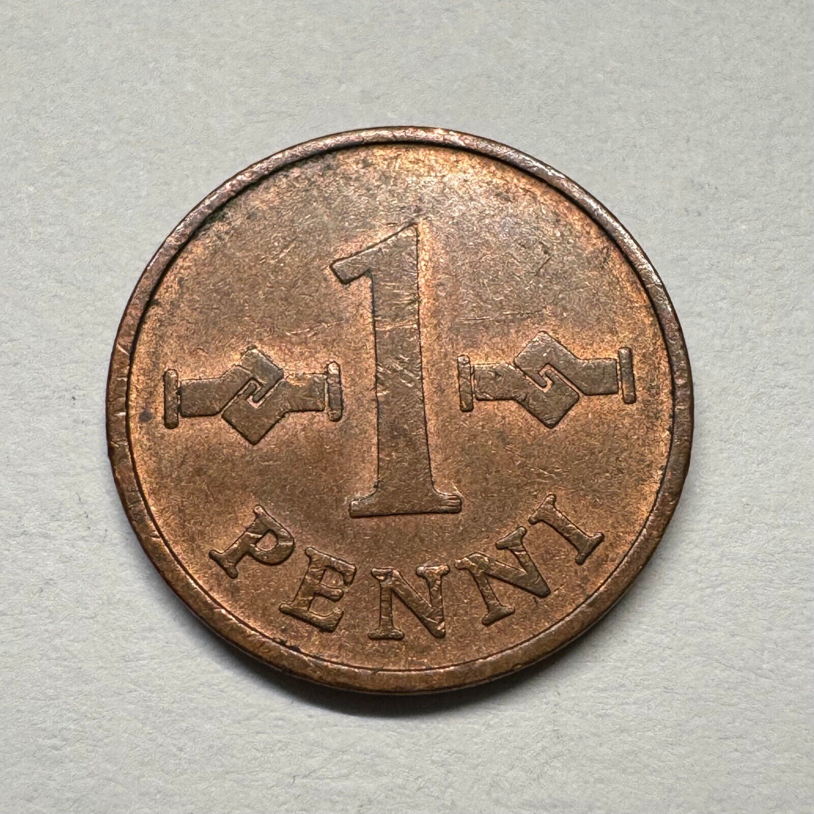 1963 Finland 1 Penni - Beautiful Coin - #B-054