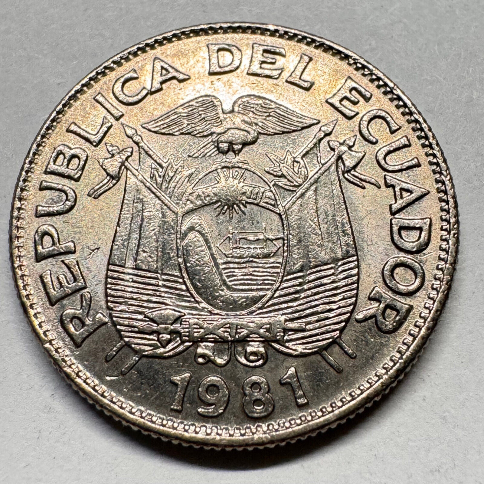 1981 Ecuador 1 Sucre - Beautiful Coin - #A-017