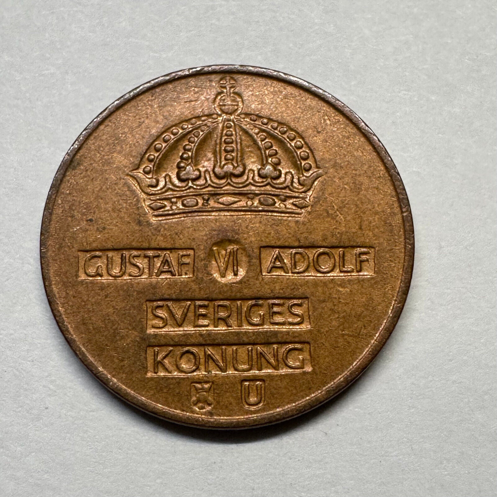 1970 Sweden 2 Ore - Beautiful Coin - #B-028