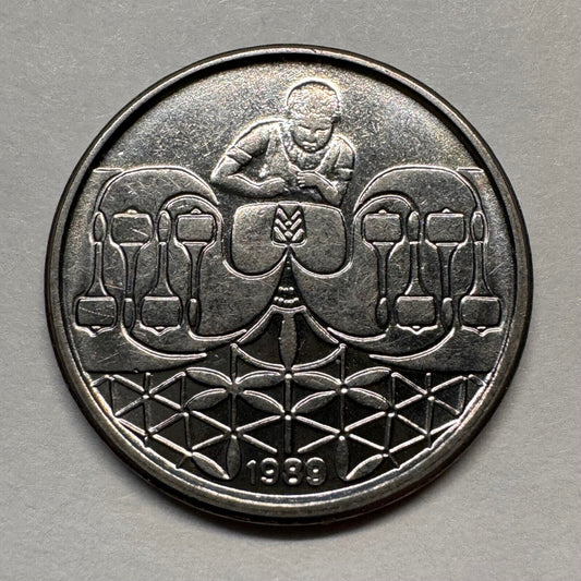 1989 Brazil 50 Centavos - Beautiful Coin - #A-015