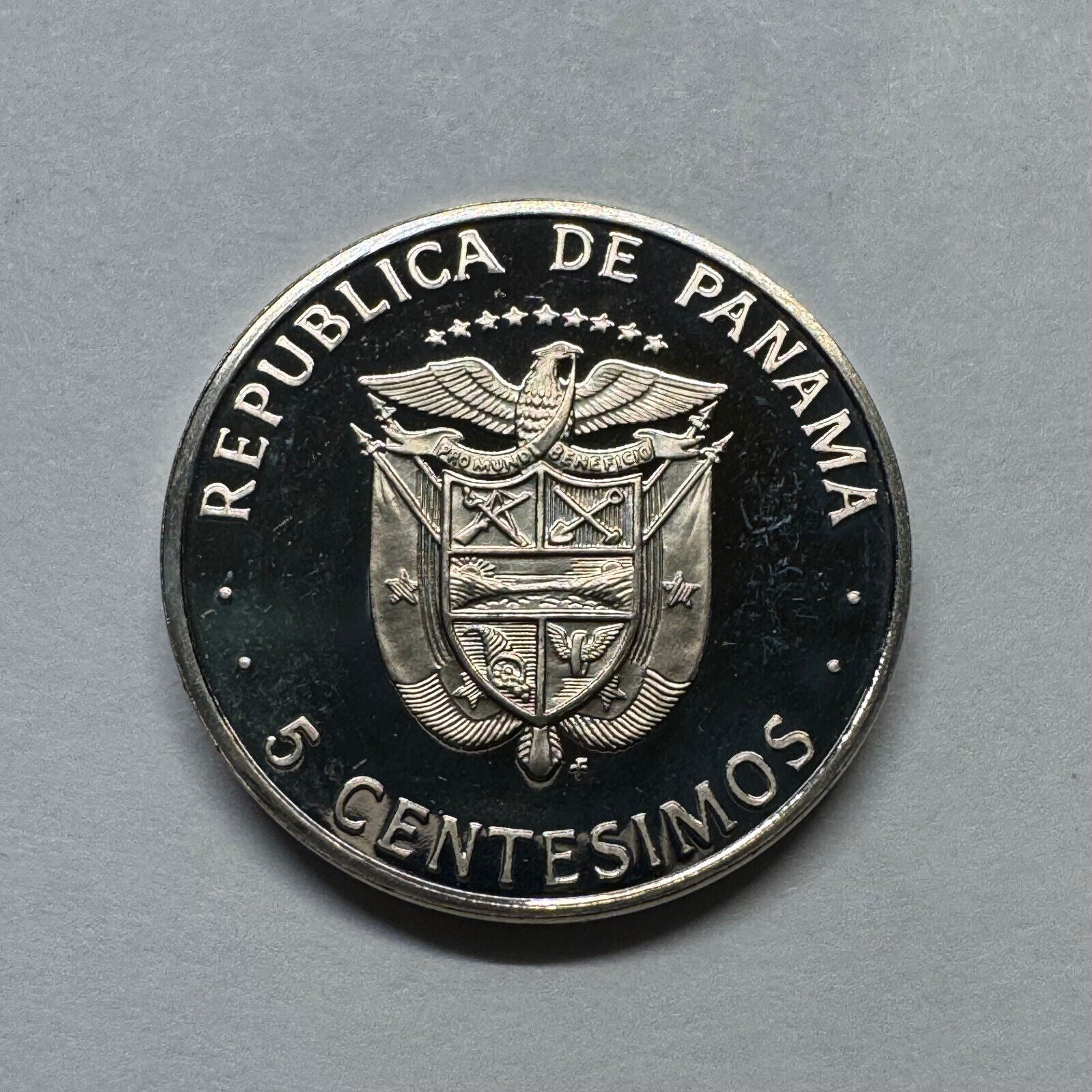 1975 Panama 5 Centesimos - Carlos Finlay - Beautiful Coin - #B-033