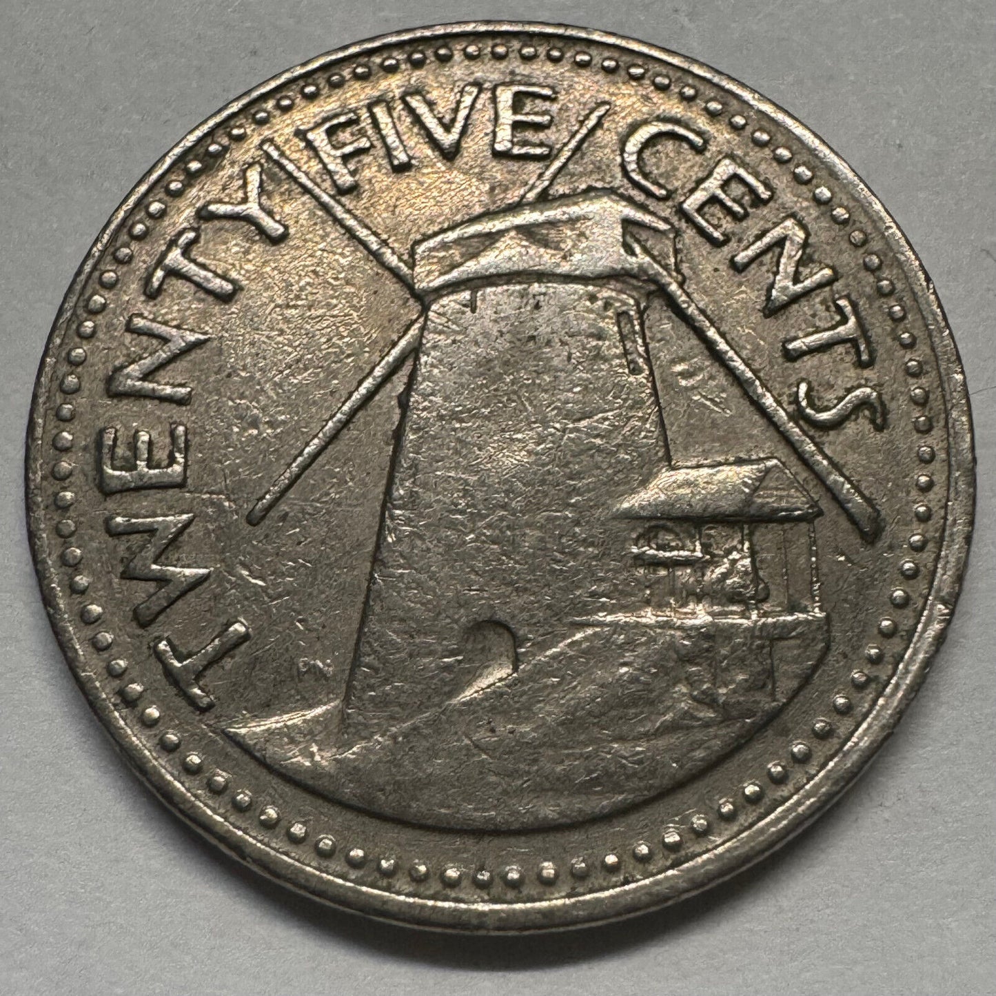 1973 Barbados 25 Cents - Beautiful Coin - #A-080