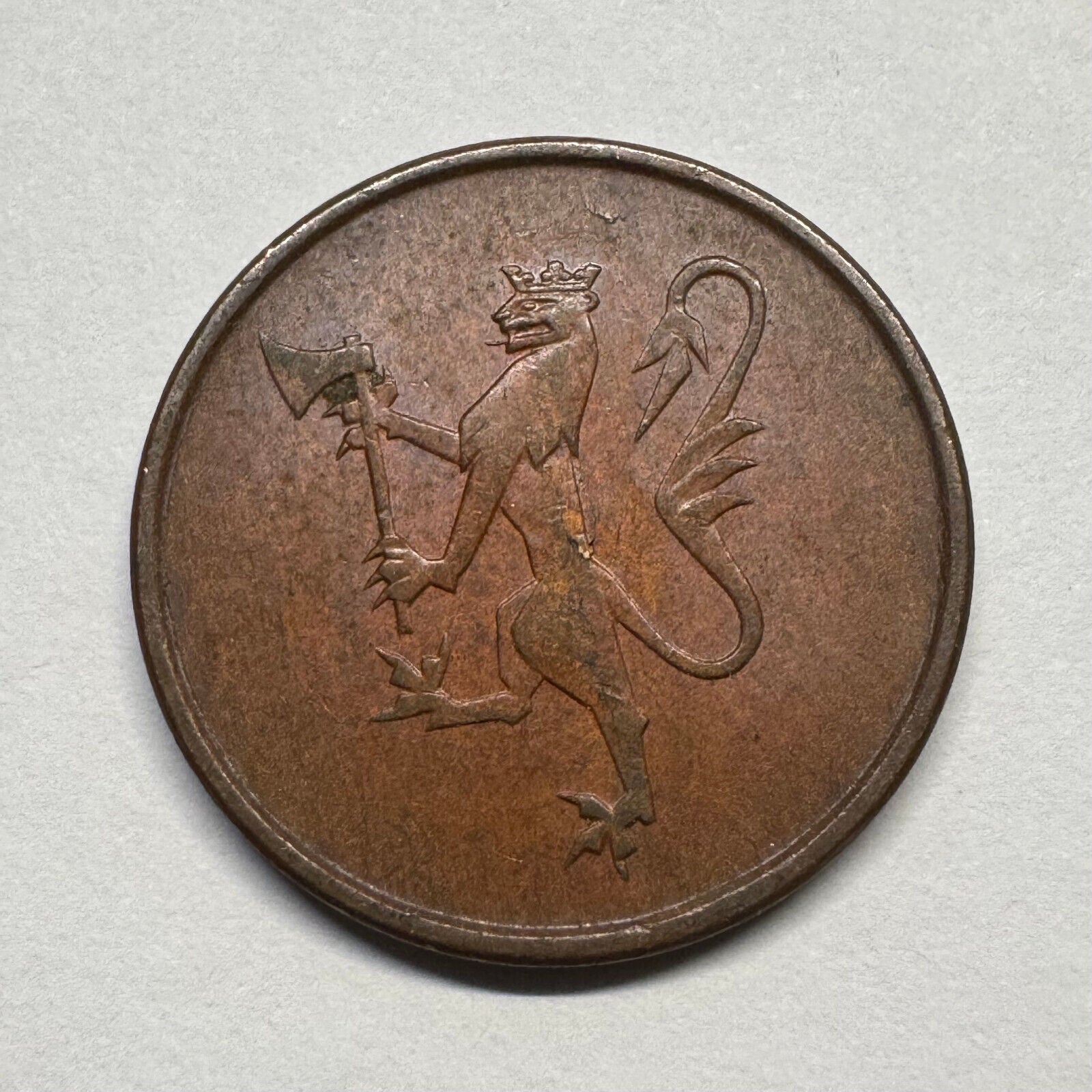 1975 Norway 5 Ore - Beautiful Coin - #B-056