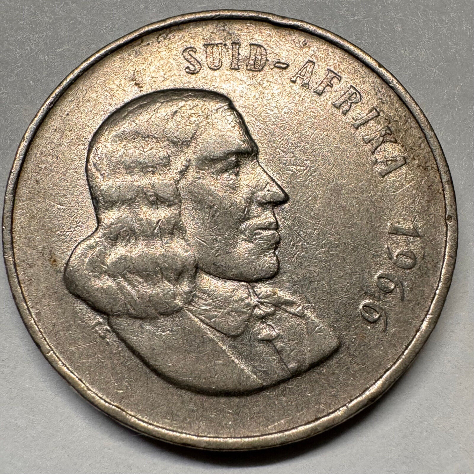 1966 South Africa 20 Cents - Beautiful Coin - #A-031
