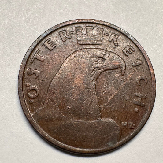 1925 Austria 1 Groschen - Beautiful Coin - #A-014