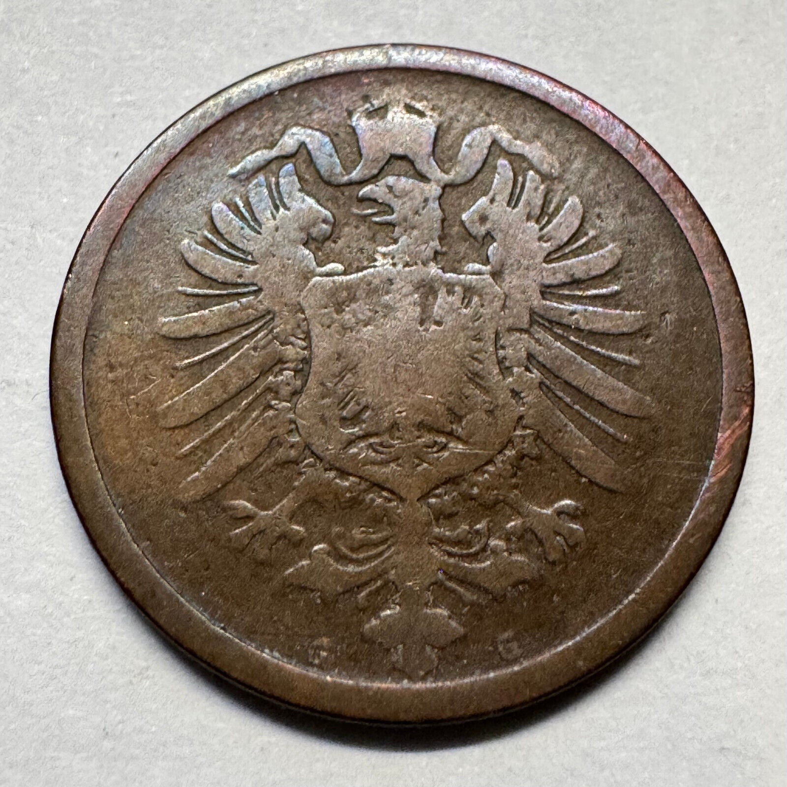 1874 Germany 2 Pfennig - Beautiful Coin - #A-091