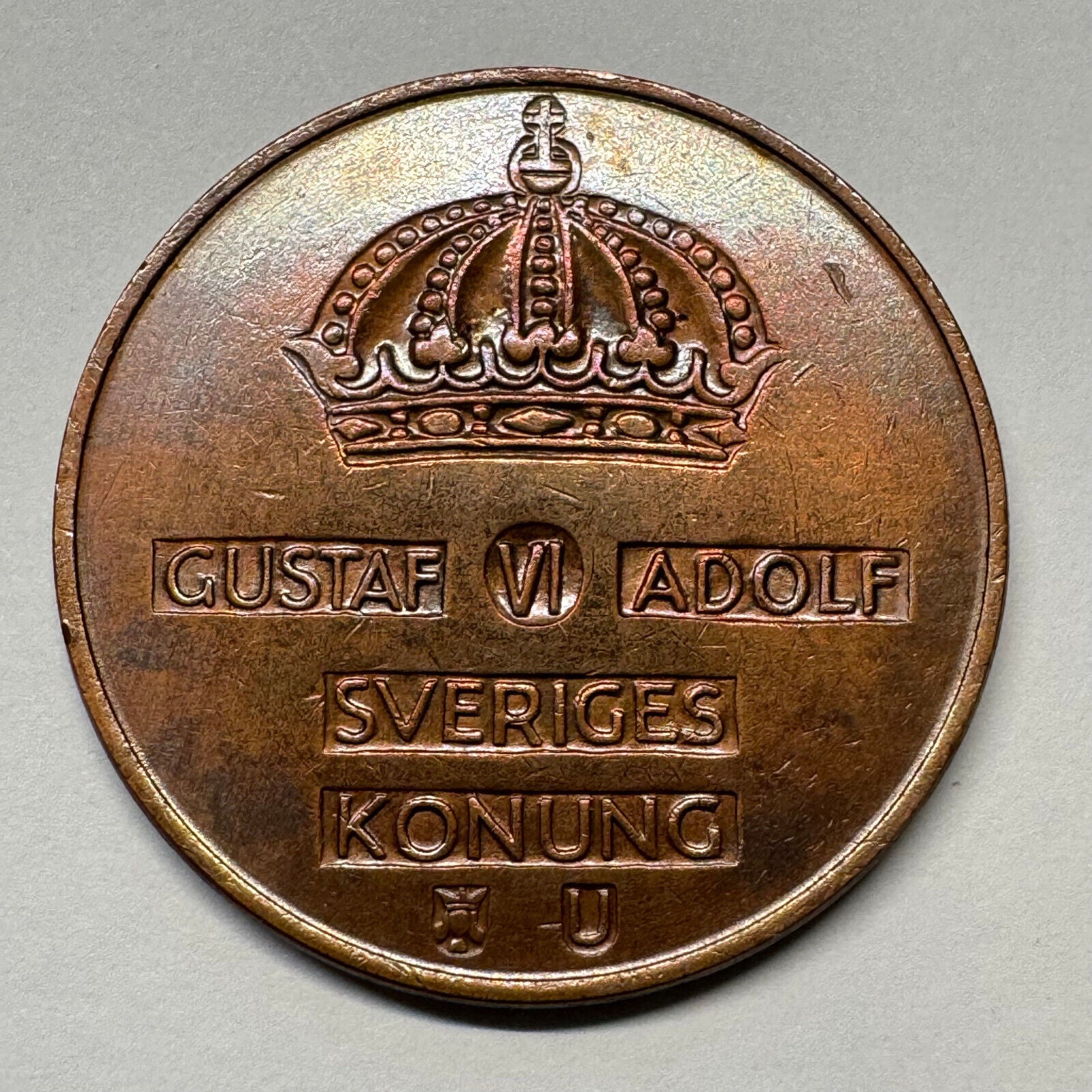 1964 Sweden 5 Ore - Beautiful Coin - #B-054
