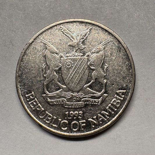 1993 Namibia 5 Cents - Beautiful Coin - #A-014