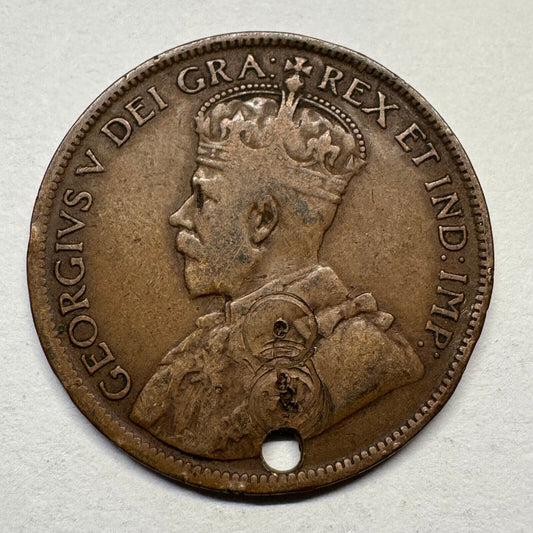 1916 Canada 1 Cent - Large Cent - Beautiful Coin - #B-043