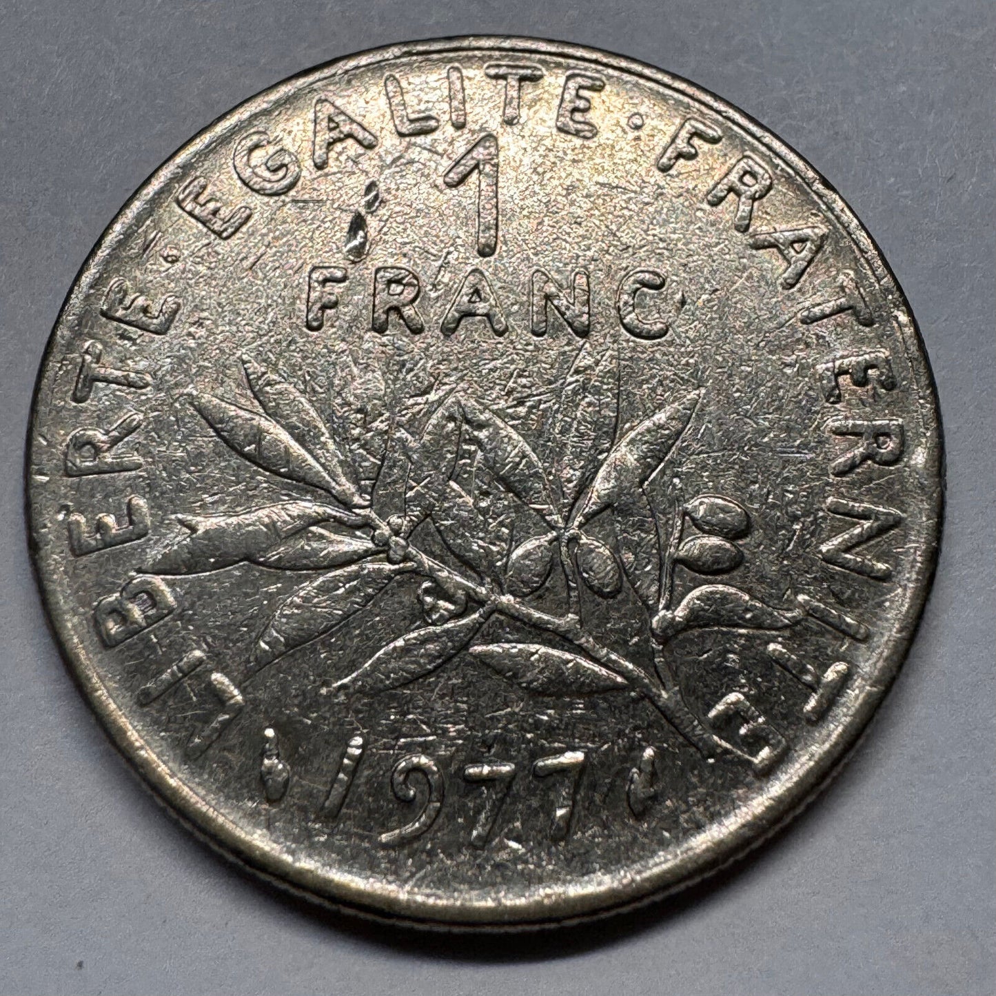 1977 France 1 Franc - Beautiful Coin - #A-065