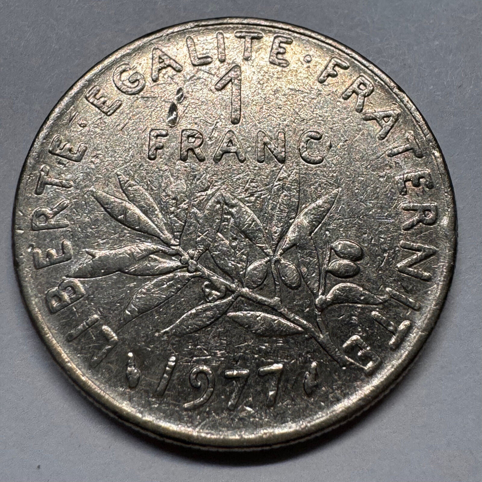 1977 France 1 Franc - Beautiful Coin - #A-065