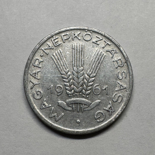 1961 Hungary 20 Filler - Beautiful Coin - #B-023