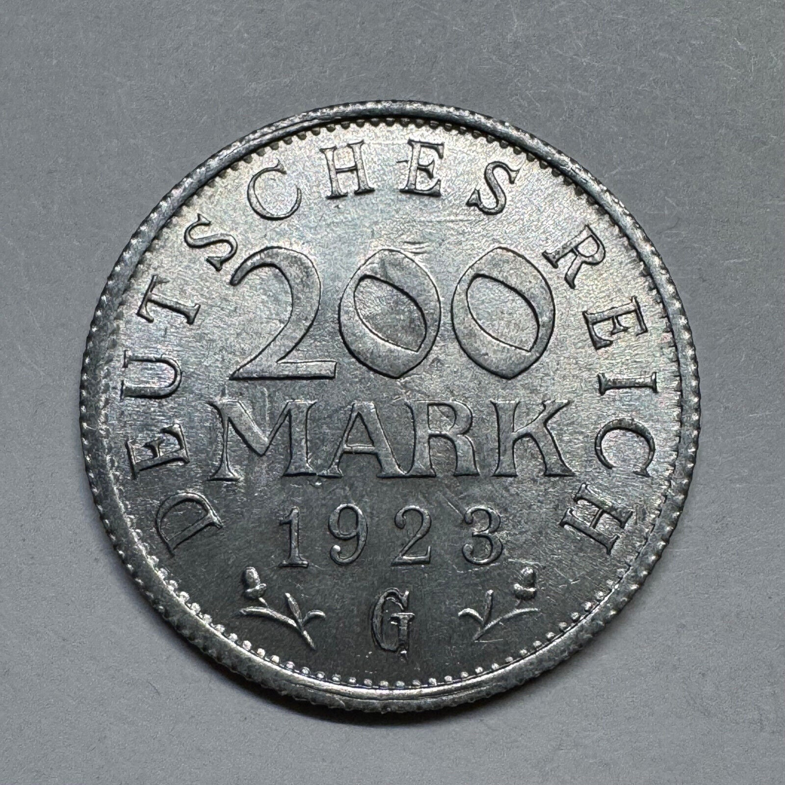 1923 Germany 200 Mark - Beautiful Coin - #B-021