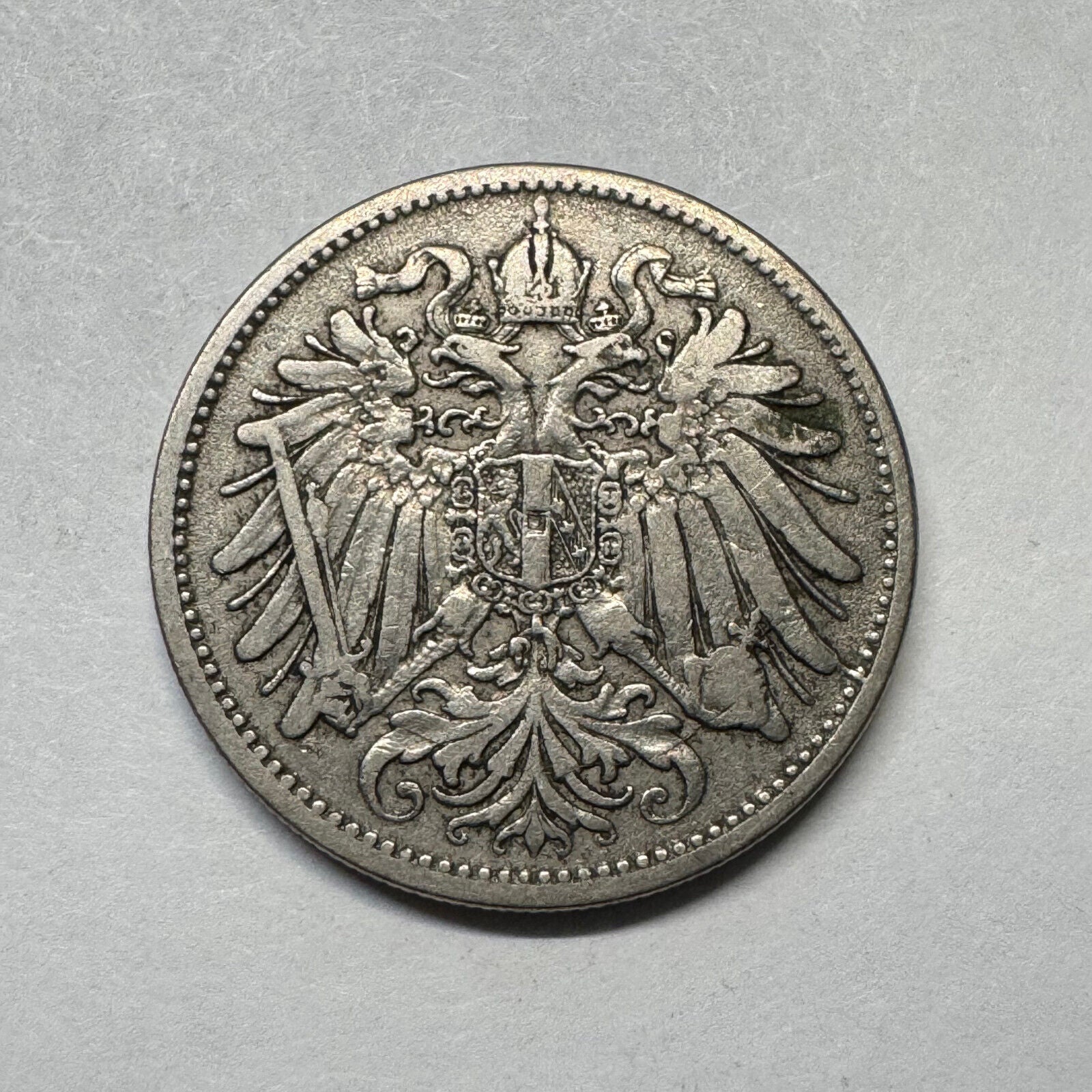 1895 Austria 20 Heller - Beautiful Coin - #B-009
