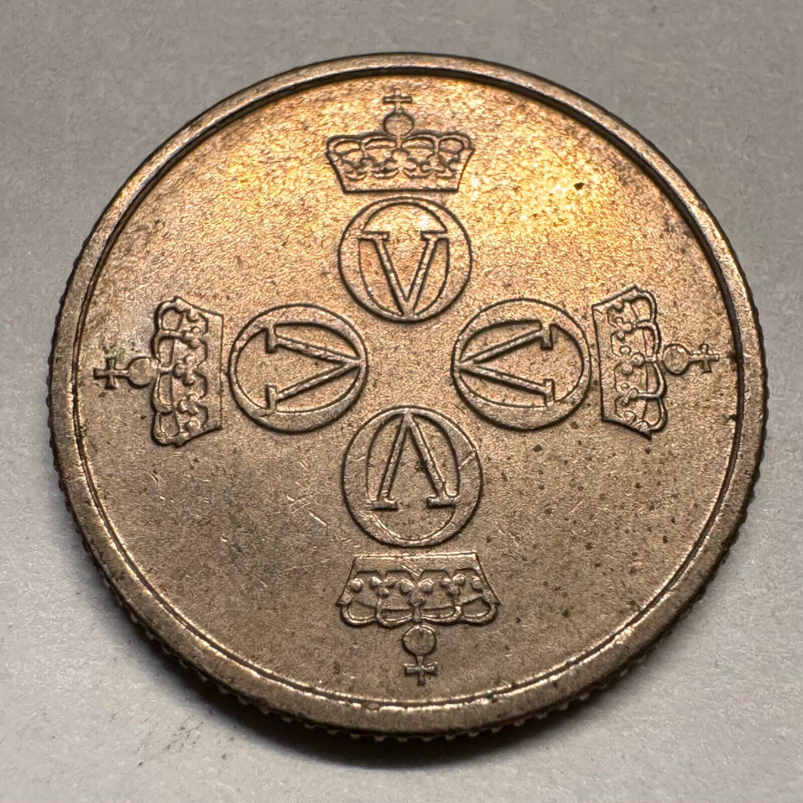 1977 Norway 25 Ore - Beautiful Coin - #A-060