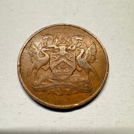 1966 Trinidad 1 Cent - Beautiful Coin - #A-008