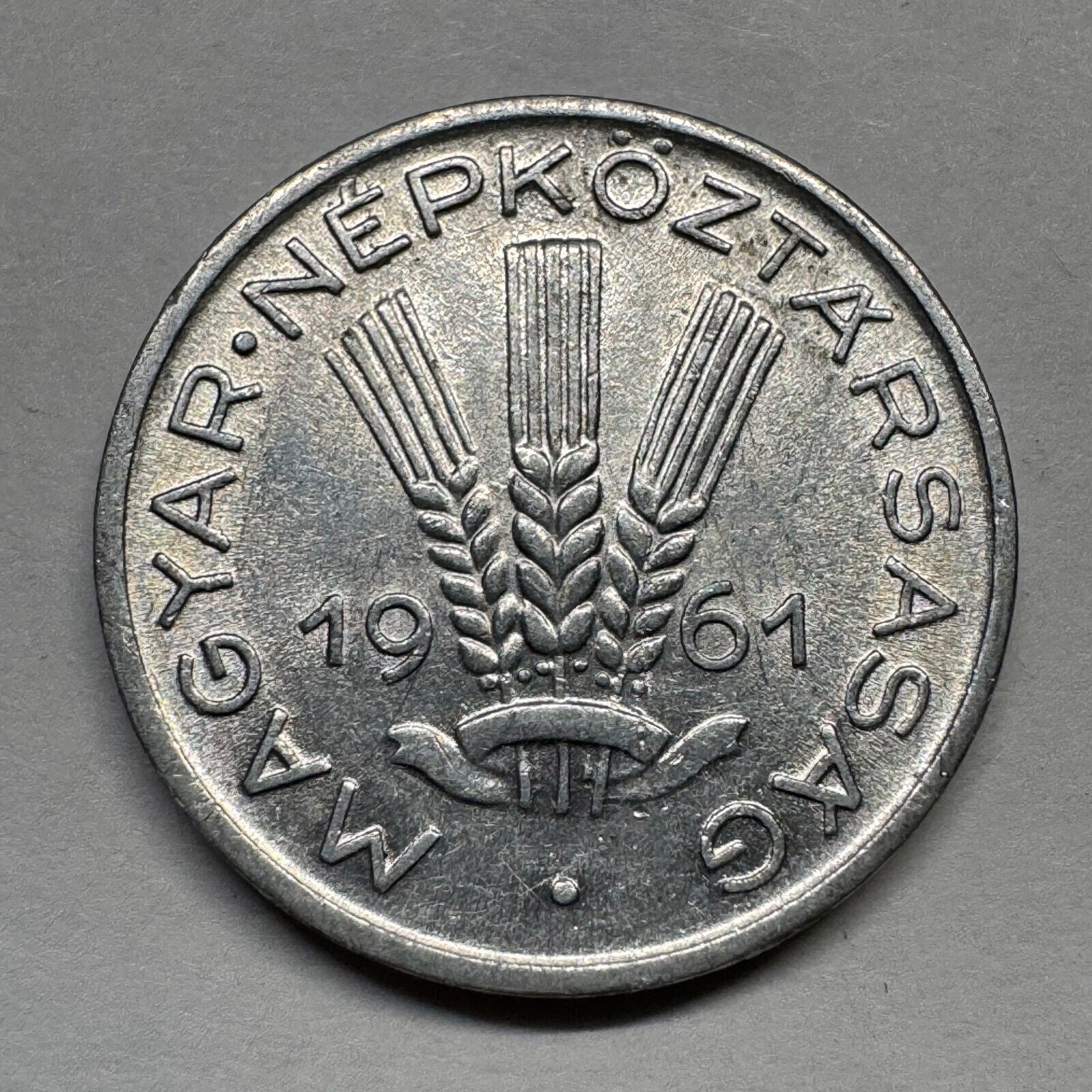 1961 Hungary 20 Filler - Beautiful Coin - #B-036