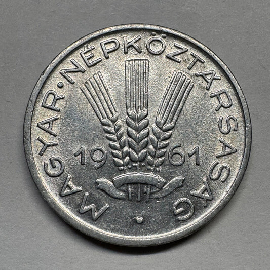 1961 Hungary 20 Filler - Beautiful Coin - #B-036