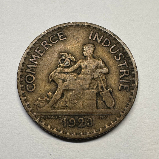 1923 France 1 Franc - Beautiful Coin - #B-053