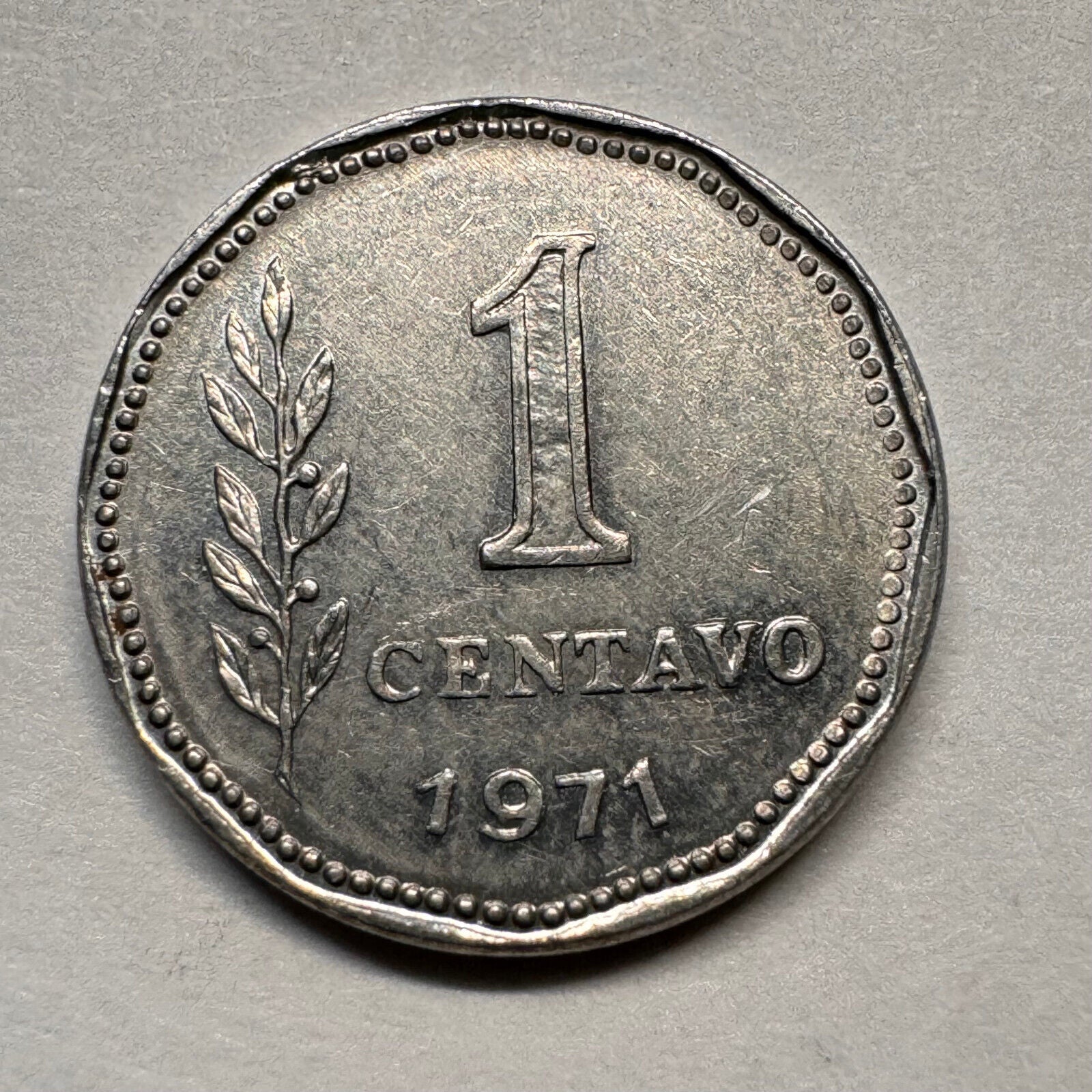 1971 Argentina 1 Centavo - Beautiful Coin - #A-015