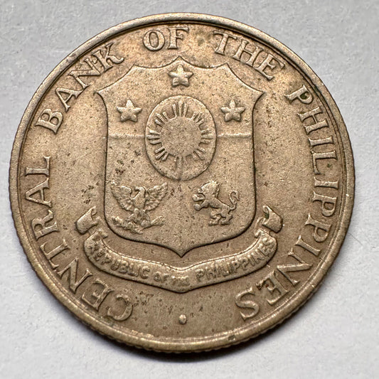 1960 Philippines 10 Centavos - Beautiful Coin - #A-039