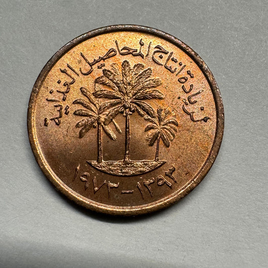 1973 United Arab Emirates 1 Fils - Beautiful Coin - #A-005