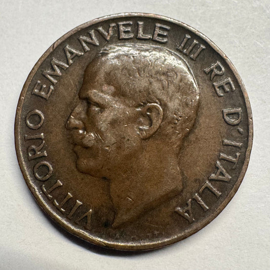 1920 Italy 5 Centesimi - Beautiful Coin - #A-099