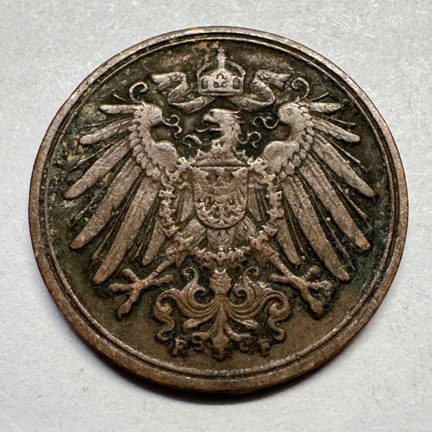 1913 Germany 1 Pfennig - Beautiful Coin - #A-085