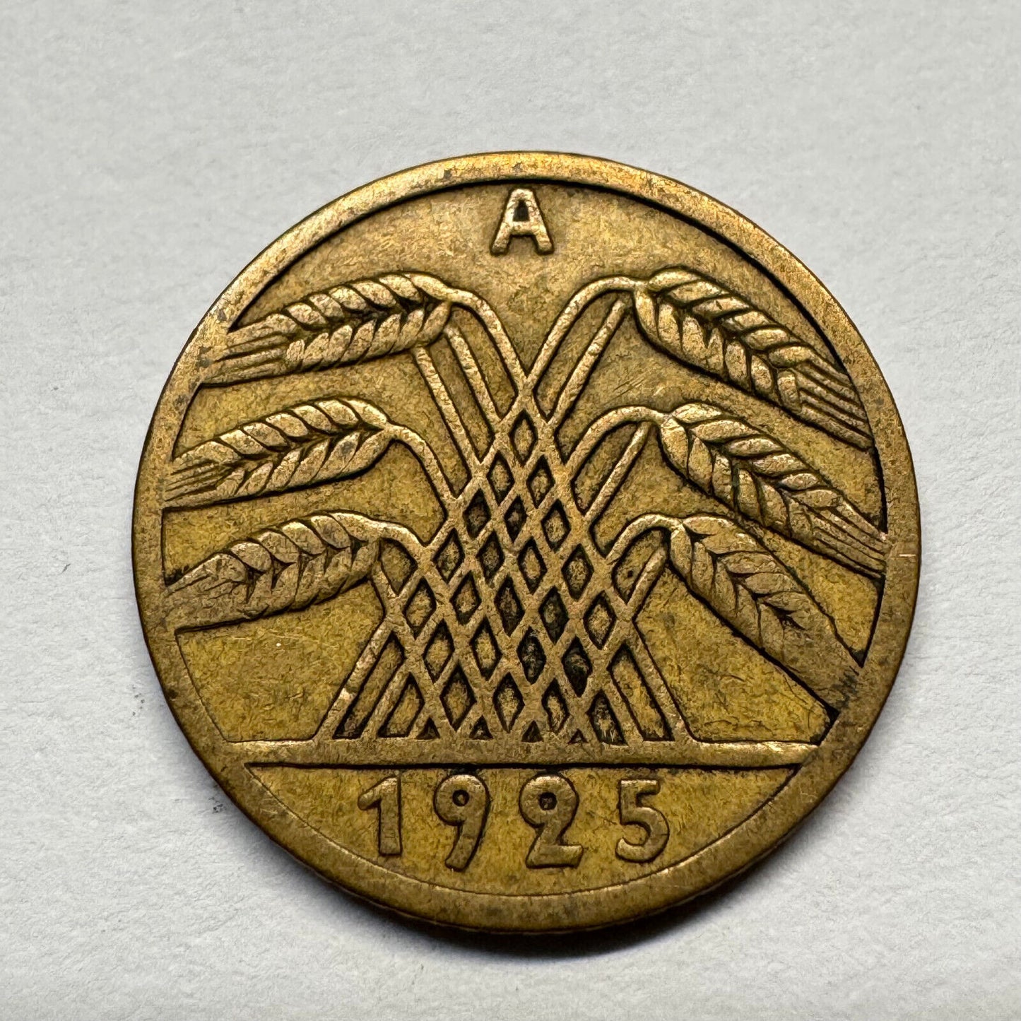 1925 Germany 5 Reichspfennig - Beautiful Coin - #B-056