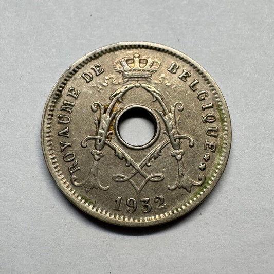1932 Belgium 5 Centimes - Beautiful Coin - #B-014