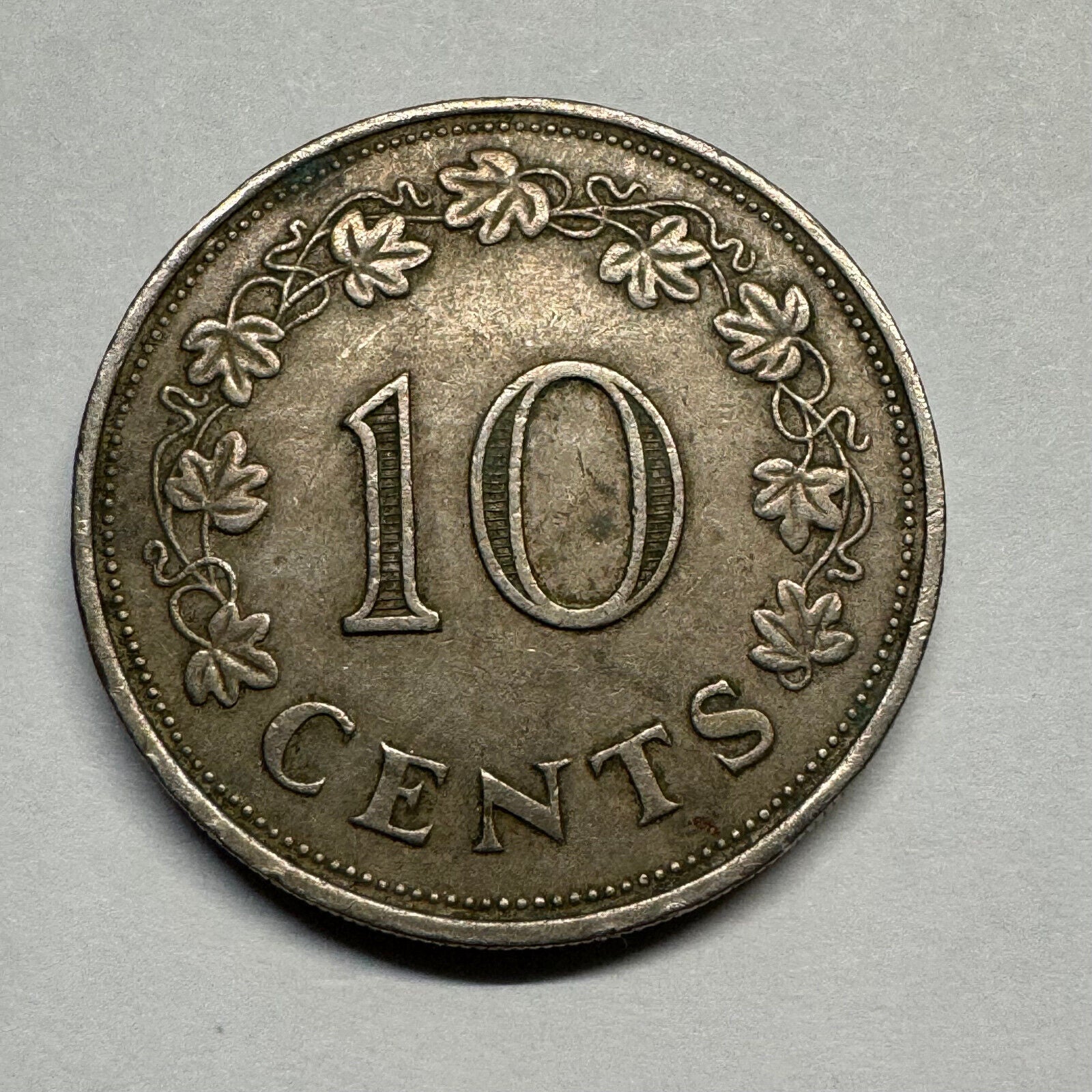 Malta 1972 10 Cents- Beautiful Coin - #A-004