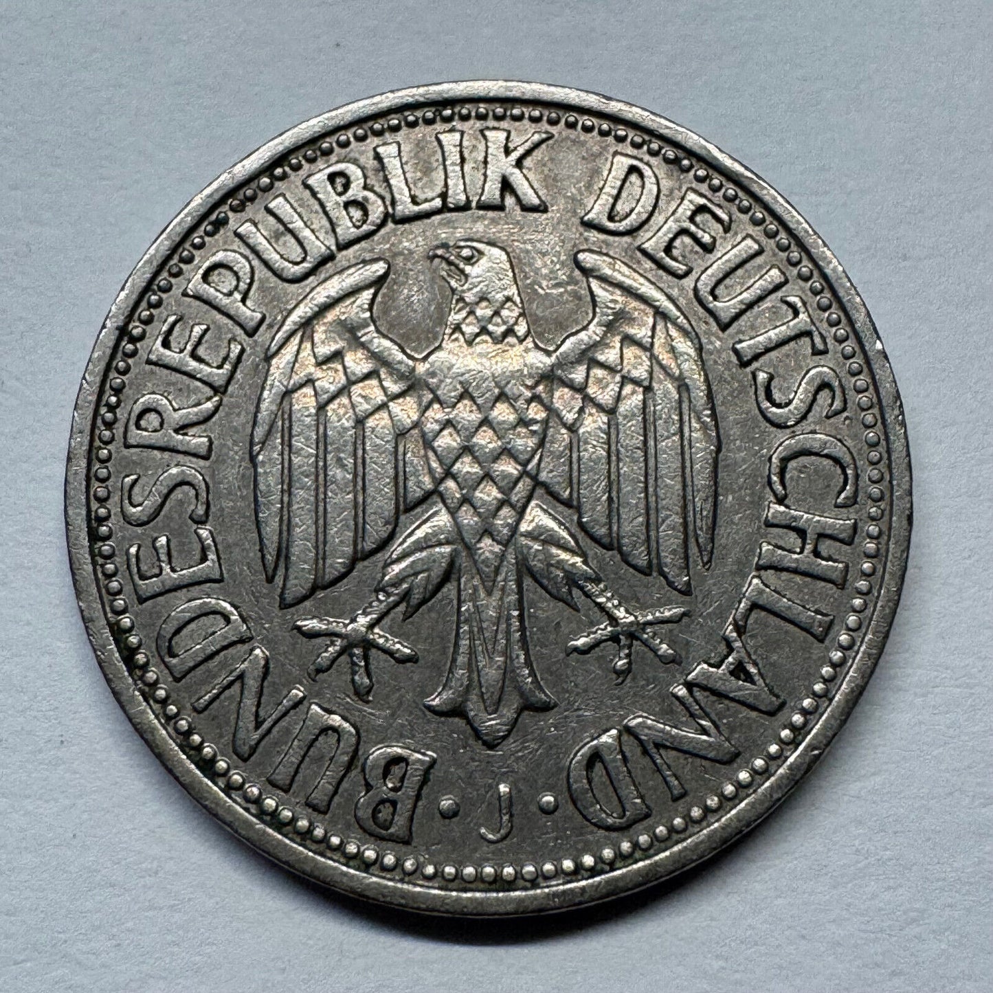 1956 Germany 1 Mark - Beautiful Coin - #B-053