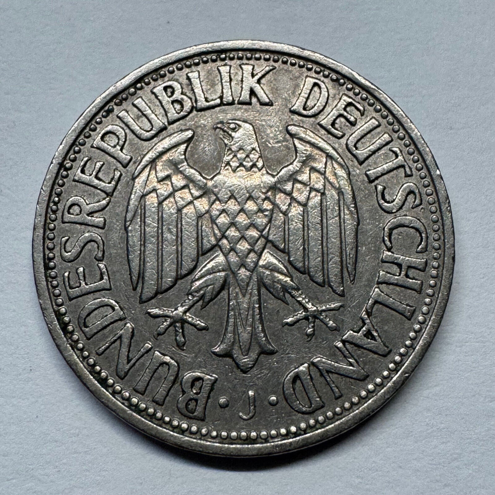 1956 Germany 1 Mark - Beautiful Coin - #B-053